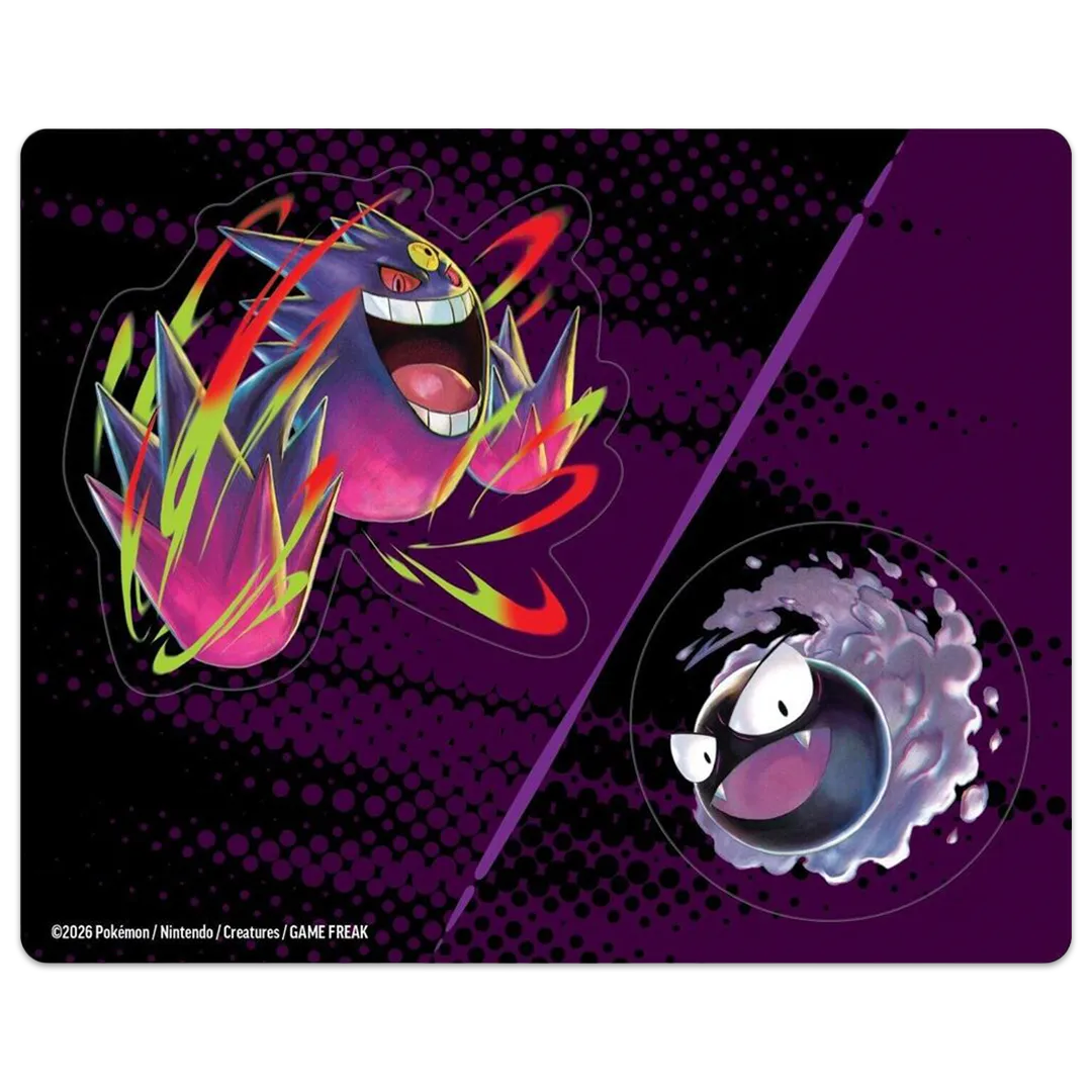 Pokemon - Mega Evolution: Ascended Heroes (Gastly) Tech Sticker Collection