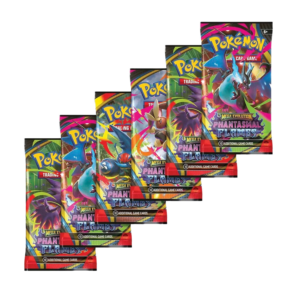 Mega Evolution: Phantasmal Flames Booster Bundle