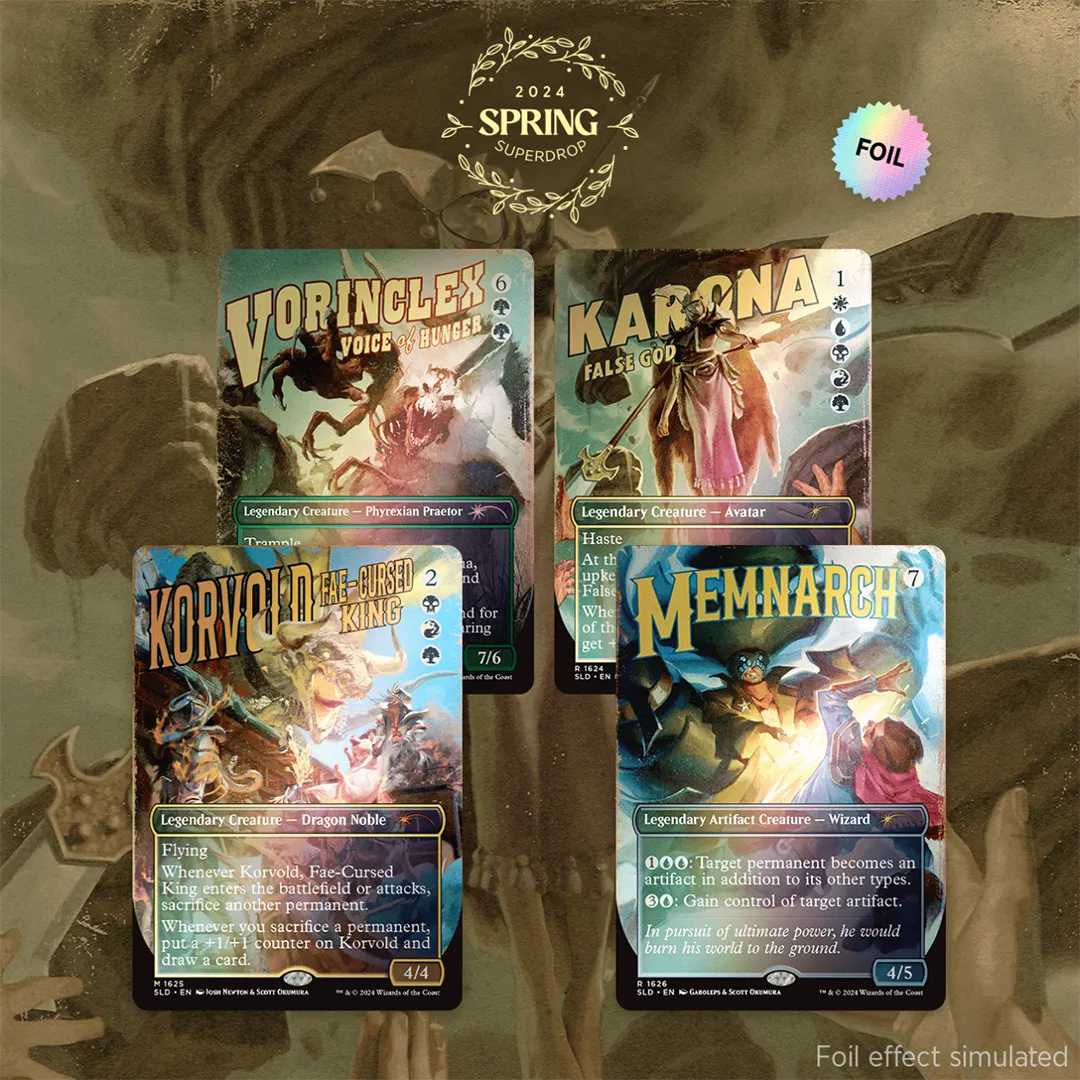Secret Lair Drop - Outlaw Anthology Vol. 2: Sinister Scoundrels [Rainbow Foil Edition]