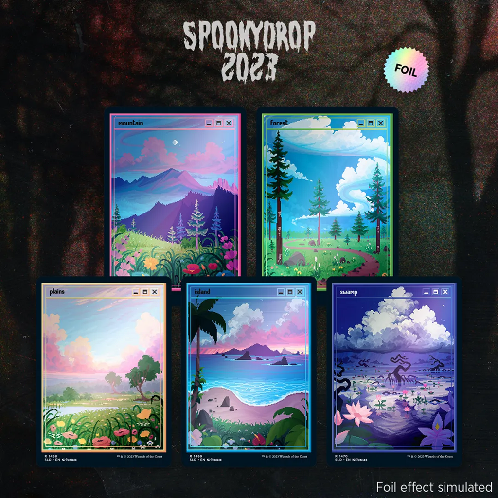 Secret Lair Drop - PixelLands_v02.jpg [Traditional Foil Edition]