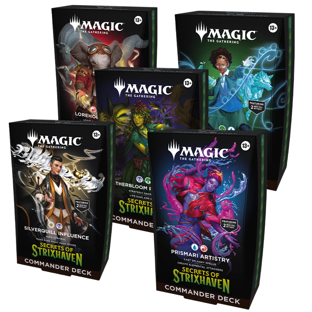 [PREORDER] Magic: The Gathering - Secrets of Strixhaven Commander Decks [Set of 5]