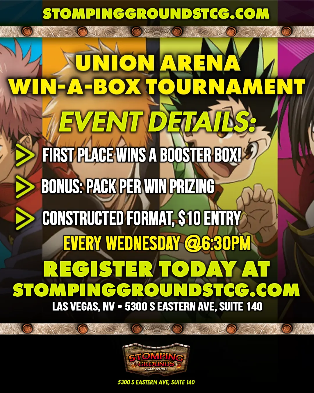 Union Arena: Win-a-Box Tournament Event