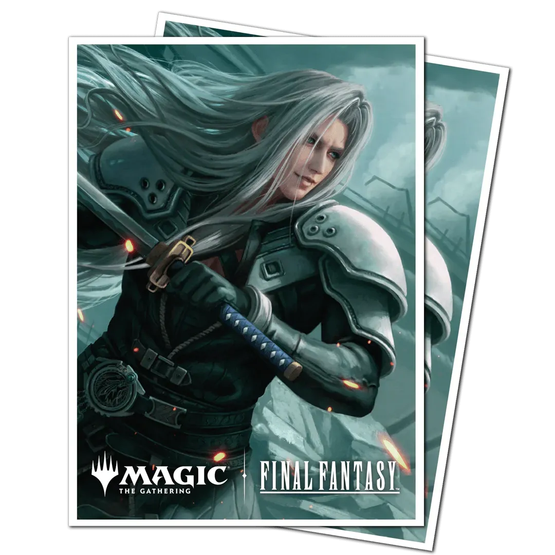 Magic: The Gathering FINAL FANTASY Sephiroth, Planet’s Heir 105ct APEX Deck Protector Sleeves